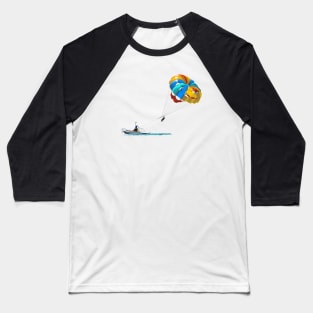 Parasailing Baseball T-Shirt